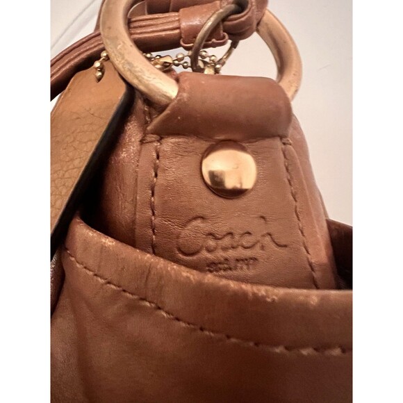 Vintage Coach Parker Shoulder Bag Leather Brown - Picture 4 of 10